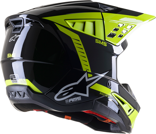 Casca Alpinestars Supertech M5 Beam Black/Yellow-0