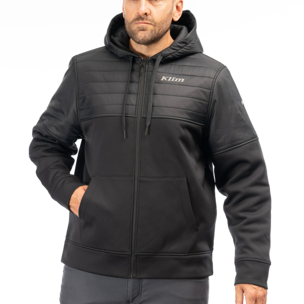 Hanorac cu fermoar Klim Tamarack Insulated Black-3