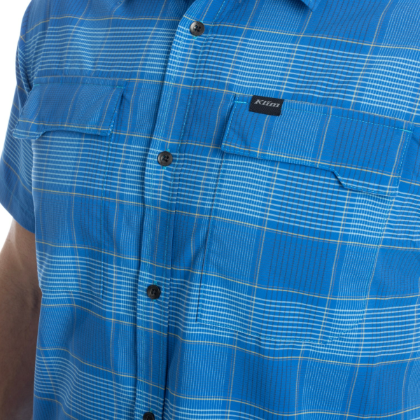 Camasa Klim Taggart Stretch Blue Danube - Dress Blues-8