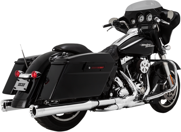 Eliminator 400 Slip-on Mufflers Chrome, 1, nordicamoto.ro
