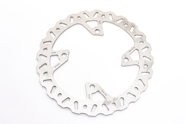 Brake Rotor Fixed Round Silver, Stainless Steel, 2, nordicamoto.ro