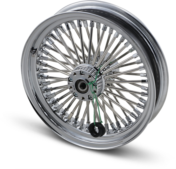 Fat Daddy 50-spoke Radial Laced Wheel Silver, 3, nordicamoto.ro