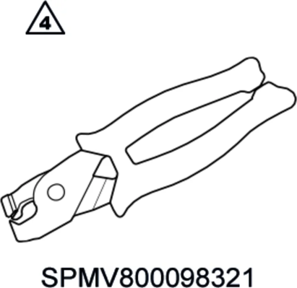 Tool for tilted pliers clic cl