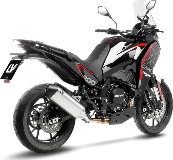 Tobă de eșapament LeoVince LV-14 Slip-On pentru Moto Morini X-Cape 700, 4, nordicamoto.ro