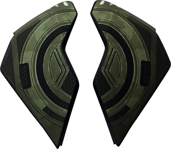 Placi laterale casca Icon Airflite™ Black/Green-0