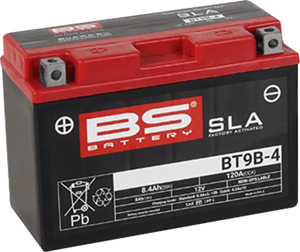 Sla Factory- Activated Agm Maintenance-free Battery Black-1