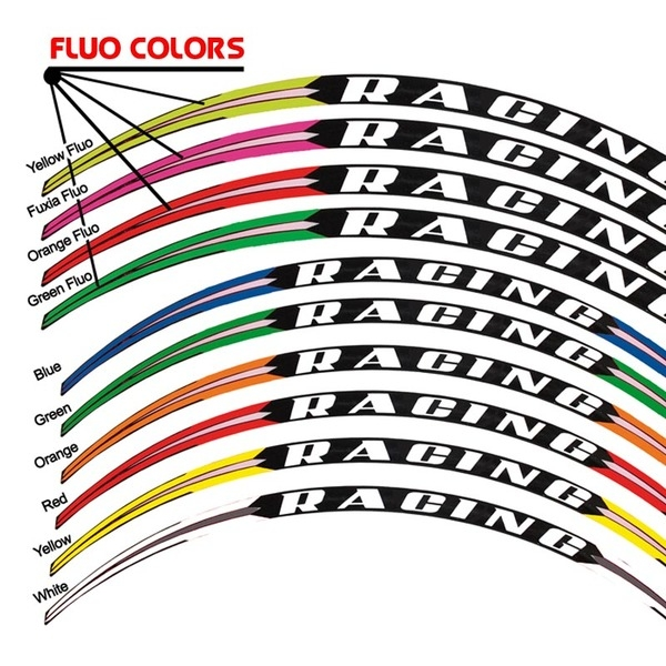 5026 Wheel Strips Fluorescent Orange, 2, nordicamoto.ro