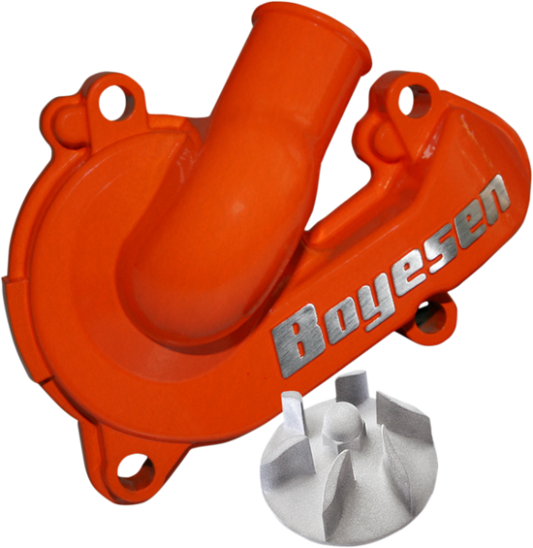 Supercooler Water Pump Cover And Impeller Kit Orange, 1, nordicamoto.ro
