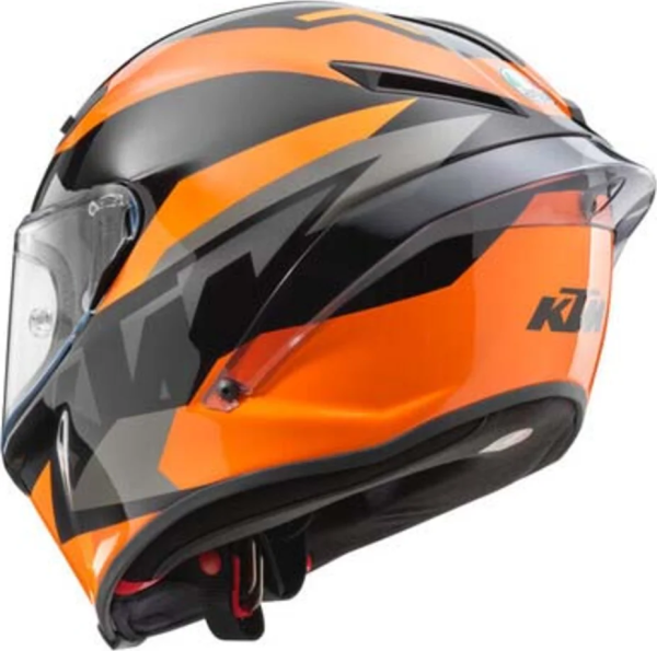 Casca KTM CORSA R Gray/Orange/Black-0