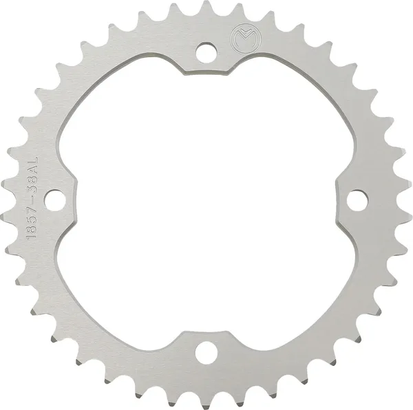 MOOSE RACING Aluminum Rear Sprocket Atv Silver -0