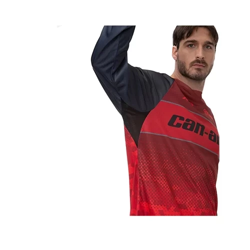 Tricou Can-Am BRP Tetra Red/Black-0