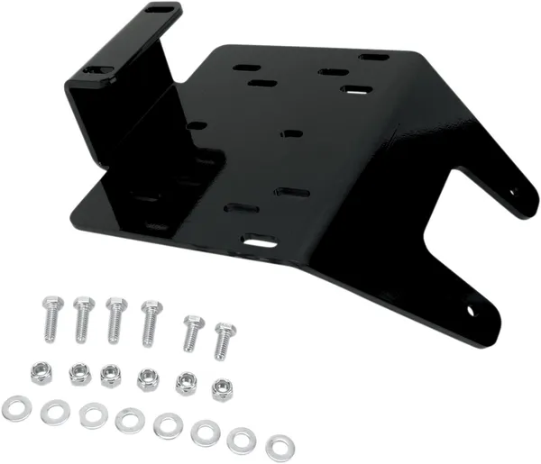 Rm4 Utv Winch Mount Black -0