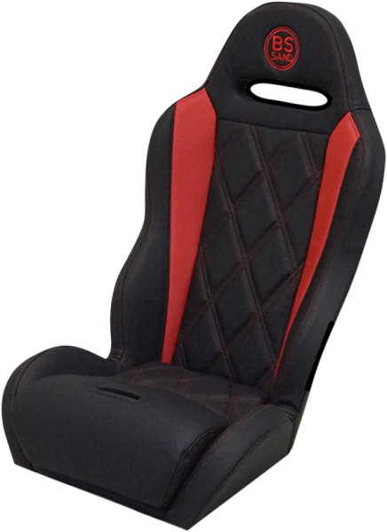 Performance Seat Black, Red, 1, nordicamoto.ro