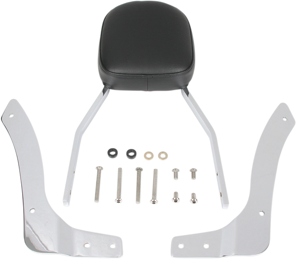 Square Sissy Bar Kit Chrome, 2, nordicamoto.ro
