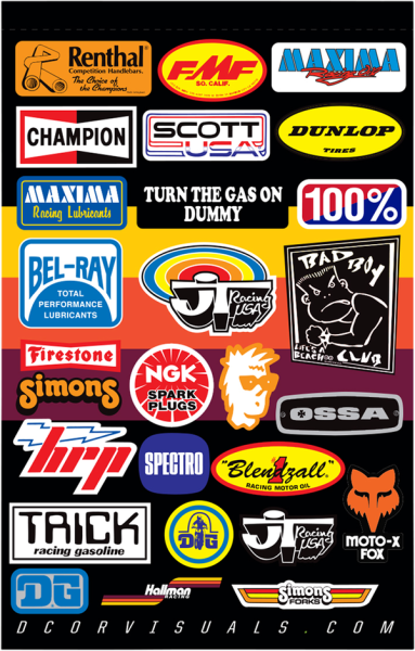 Decal Sheet, 1, nordicamoto.ro