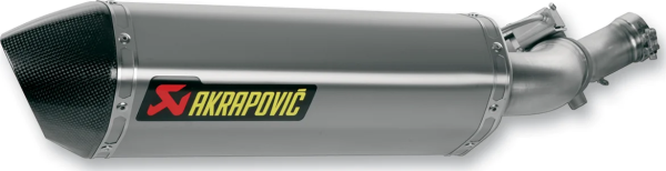 Slip-on Line Muffler Titanium Black, Silver 