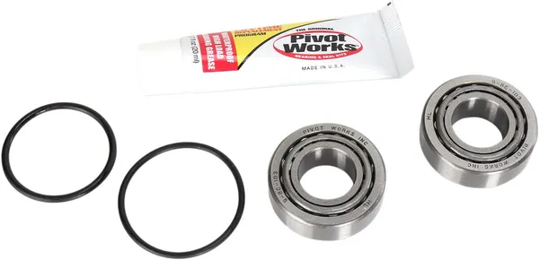 Steering Stem Bearing Kit Black, Chrome-0
