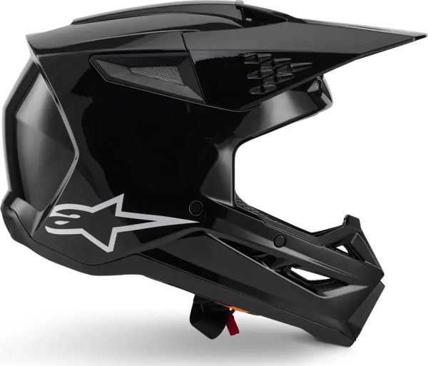 Casca Alpinestars Sm3 Solid Black Gloss-2