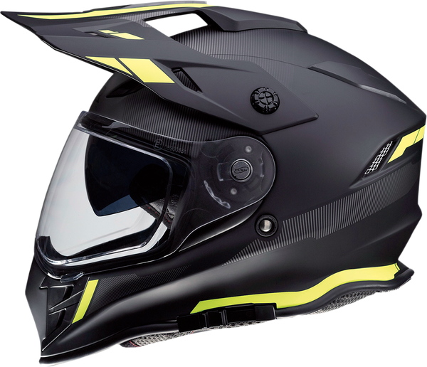 Casca Z1R Range Black/Fluorescent Yellow M, 2, nordicamoto.ro