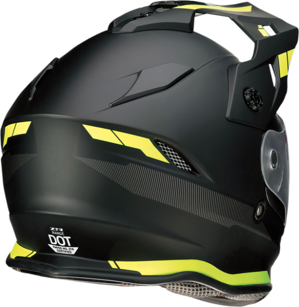 Casca Z1R Range Black/Fluorescent Yellow M, 3, nordicamoto.ro