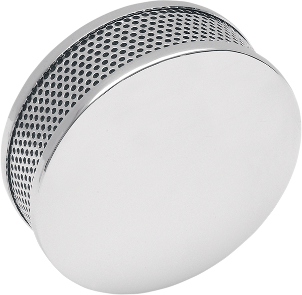 Stamped Steel Dragtron-style Air Cleaner Silver, 1, nordicamoto.ro