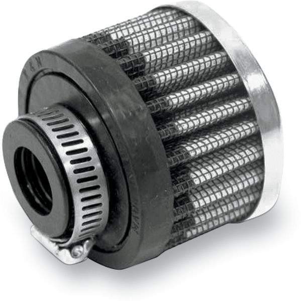 Crankcase Vent Filter Chrome, 1, nordicamoto.ro