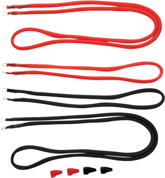 Electric Cable Kit For Winch Black, Red, 1, nordicamoto.ro