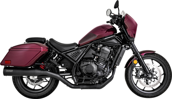 Hi-output Slip-on Muffler Black, Matte Black, Ceramic, 1, nordicamoto.ro
