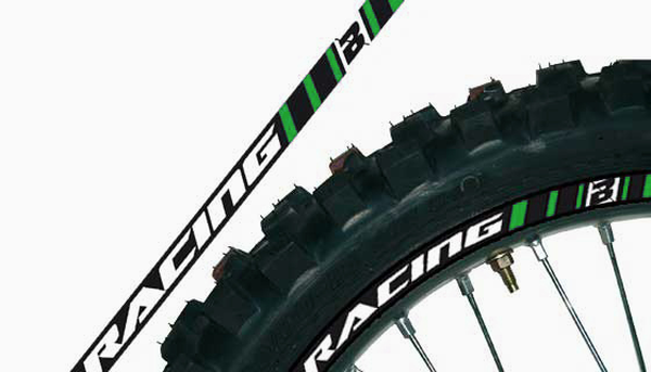 Rim Decal Green, 1, nordicamoto.ro