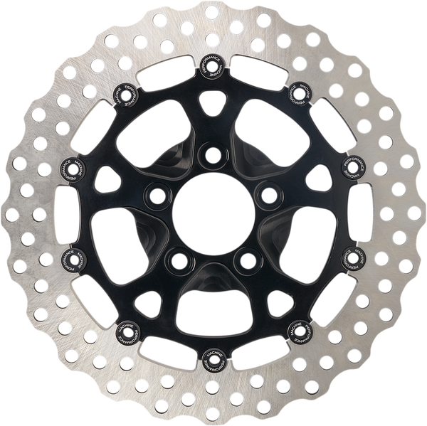 Two-piece Brake Rotor Black, 1, nordicamoto.ro