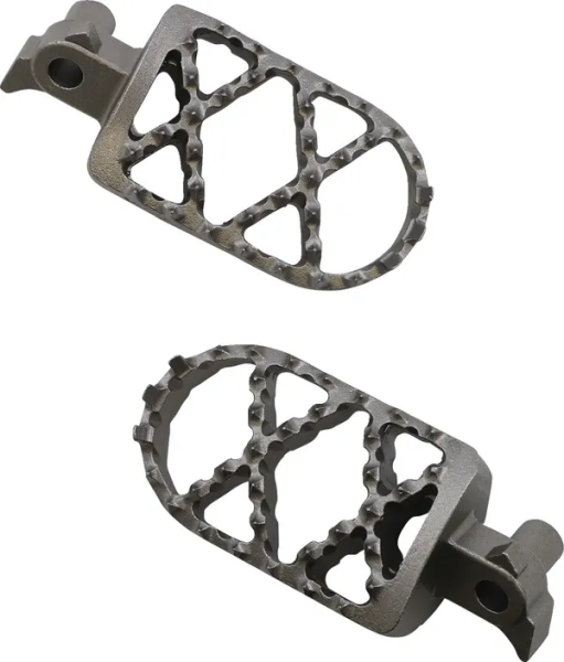 MOOSE RACING Pro Footpegs Silver -0