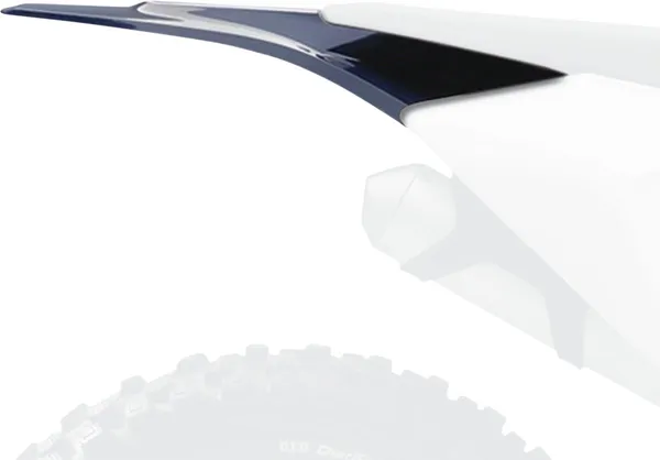 Replacement Plastic Rear Fender For Husqvarna Black-0