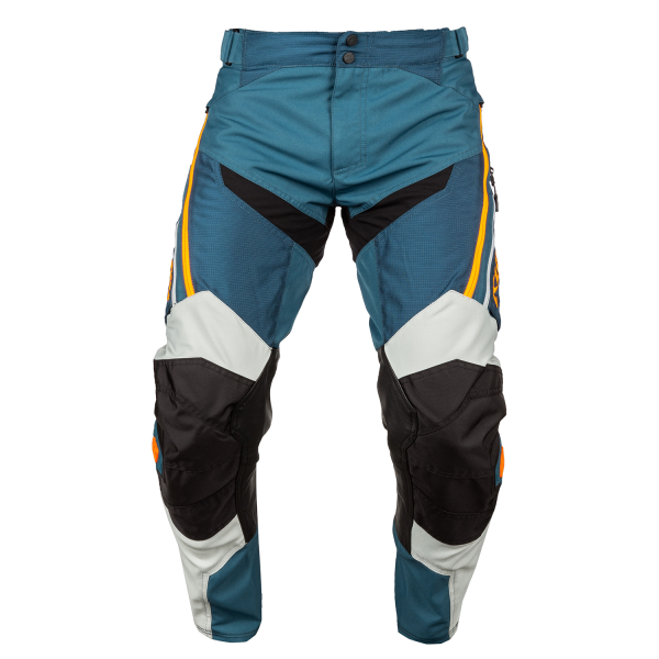Pantaloni Klim Dakar In The Boot White - Black-27