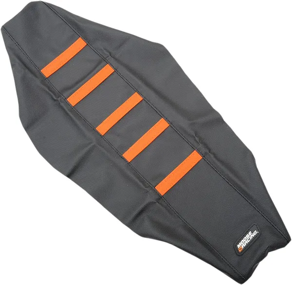 MOOSE RACING Seat Cover Ribbed Ktm Or Black 