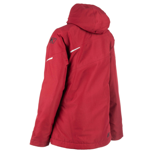 Geaca Dama Snowmobil Klim Allure Insulated Black - Fiery Coral-5