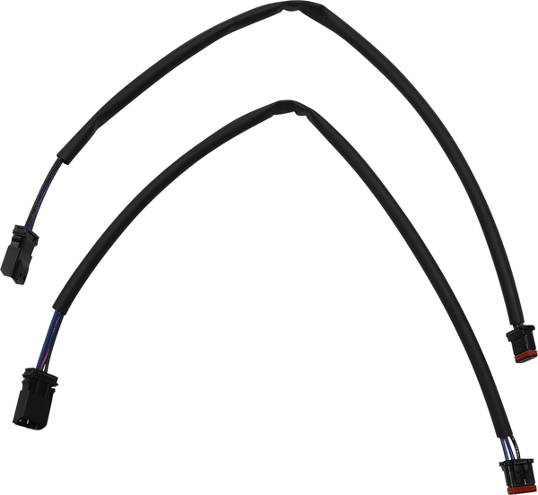 Front Turn Signal Extension Black, 1, nordicamoto.ro