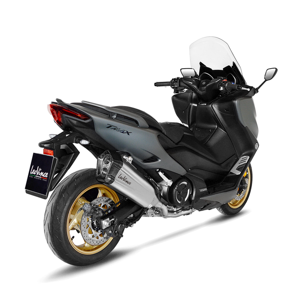 Lv-12 Stainless Steel Full-system Exhaust Black, Silver, 3, nordicamoto.ro