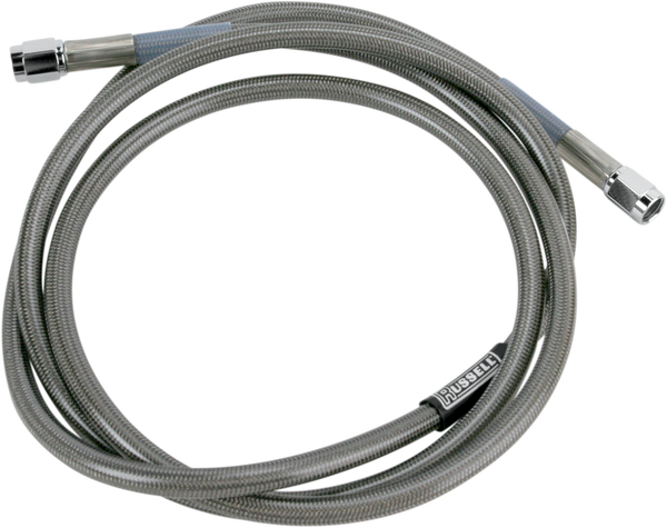 Street Legal Universal Brake Lines Silver, Clear-coated, 1, nordicamoto.ro