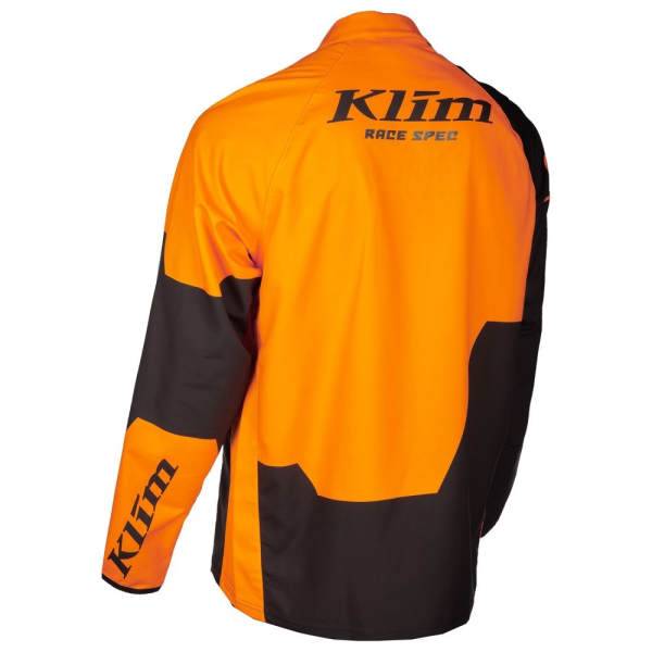 Hanorac Klim Revolt 1/4 Zip Black - Strike Orange-11