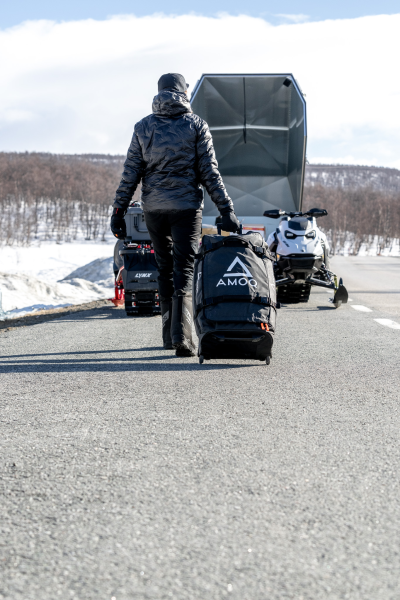 AMOQ Mission Trolley 120L Black-1