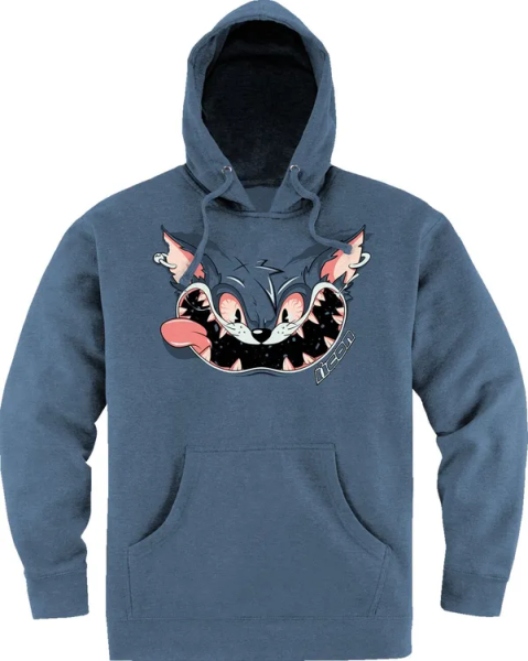 ICON Nine Lives Hoodie Blue -1