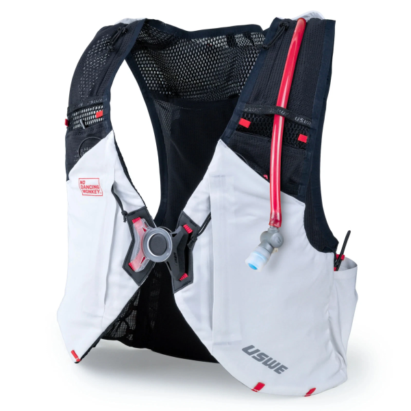 Vestă de hidratare USWE VST 8L Bike Hydration Vest S Albă cu rezervor 2L, 2, nordicamoto.ro