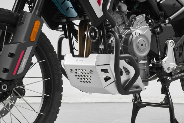 Scut inferior motor aluminiu CFMOTO 450MT - argintiu-1