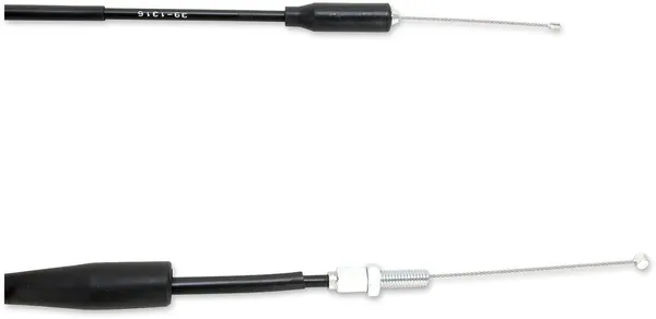 MOOSE RACING Black Vinyl Throttle Cable Black -0