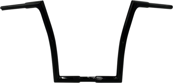 1-1/4(r) Ez Install Flat Top Handlebar Black, 2, nordicamoto.ro