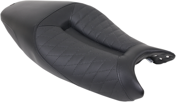 Track Lattice Stitch Seat Black, 1, nordicamoto.ro