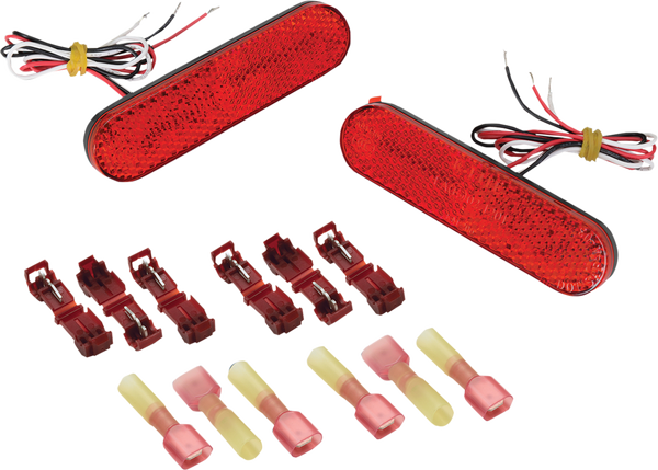 Amber Led Marker Light Set Red, 3, nordicamoto.ro