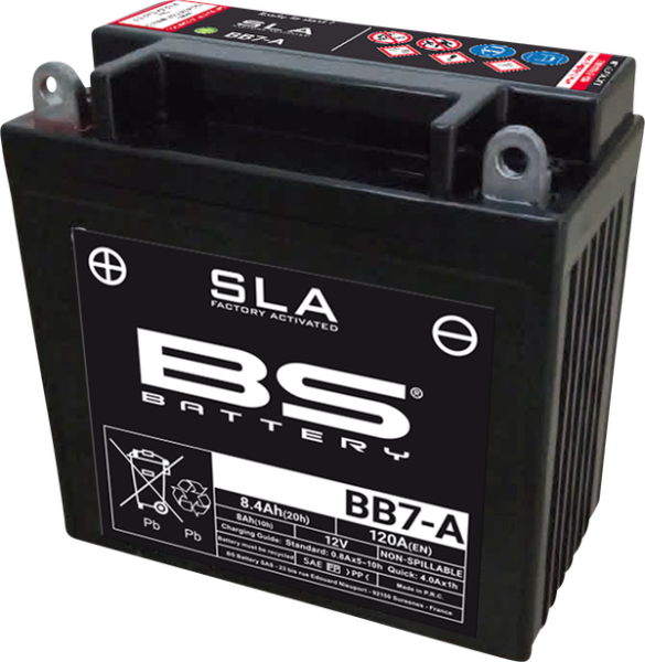 Sla Factory-activated Agm Maintenance-free Batteries Black