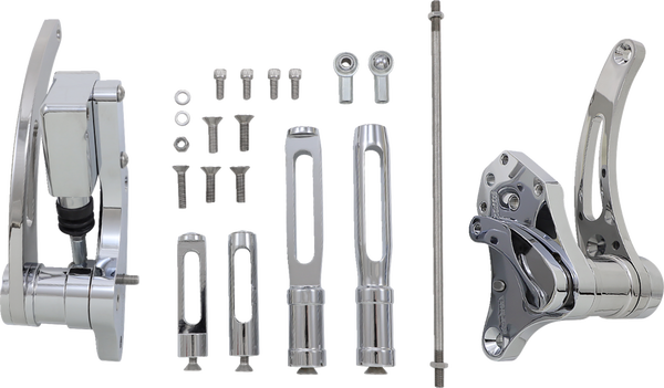 Forward Controls With Master Cylinder Silver Standard, 1, nordicamoto.ro