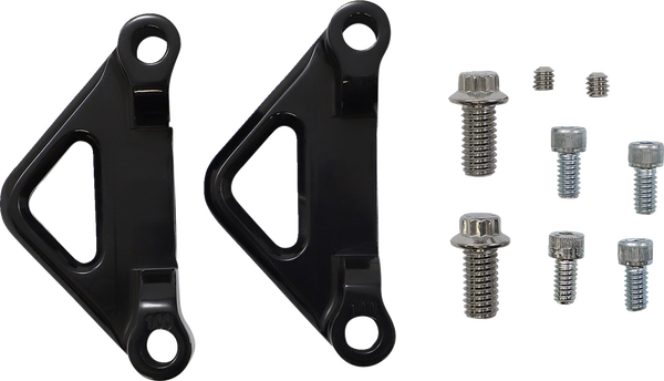 Fender Spacers For Hot/bagger Legs Black, Anodized, 2, nordicamoto.ro